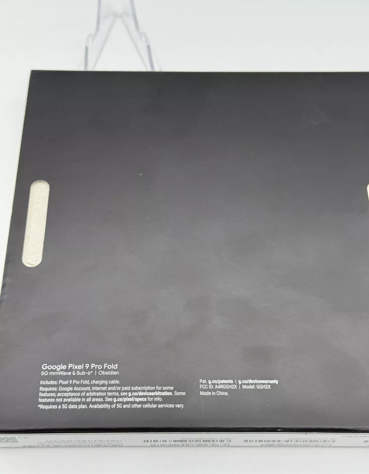 Google Pixel 9 Pro Fold 256GB (Unlocked) Obsidian GA04795-US