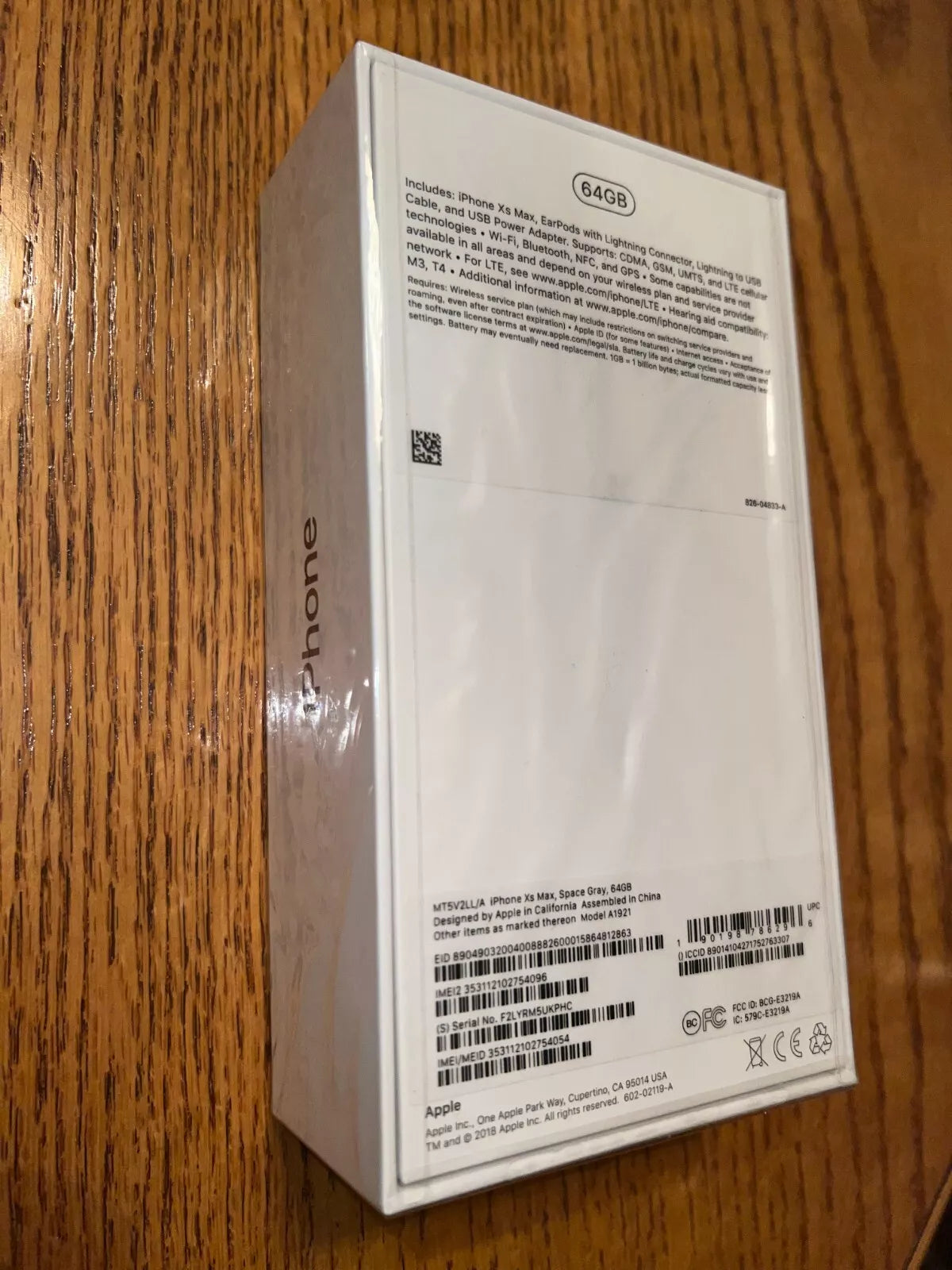 Apple iPhone XS Max 64GB (Unlocked) NIB