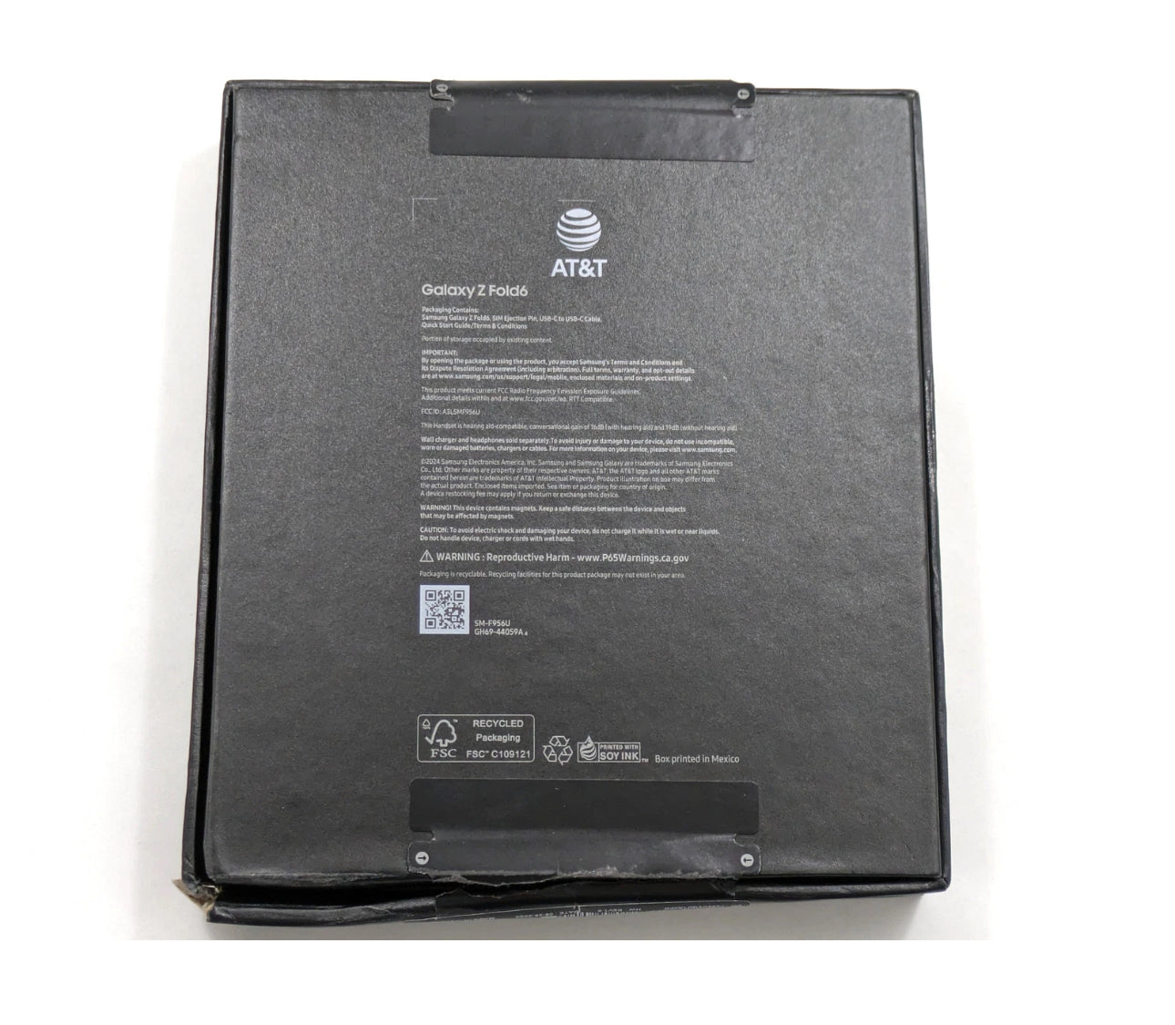 Samsung Galaxy Z Fold6 F956U 256GB Unlocked Clean IMEI | Silver
