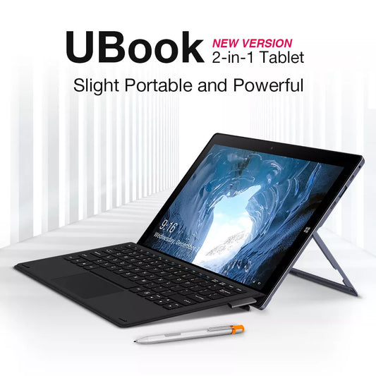 CHUWI Ubook 11.6in Intel N4100 Quad Core Windows 10 Tablet/Laptop 8+256GB SSD